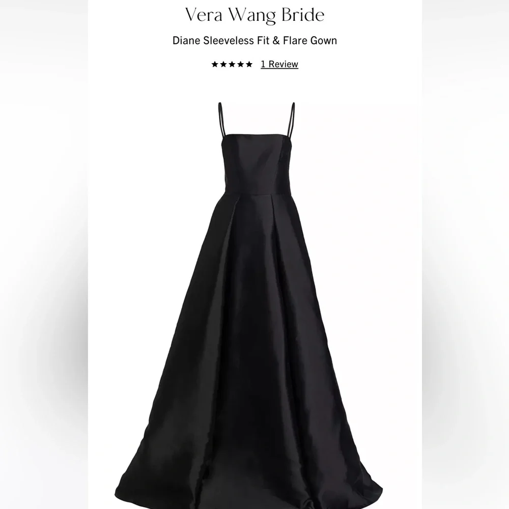 black vera wang bridesmaid dresses Ashley Lauren 11324 Formal Dresses Black 22 / Black main image 0